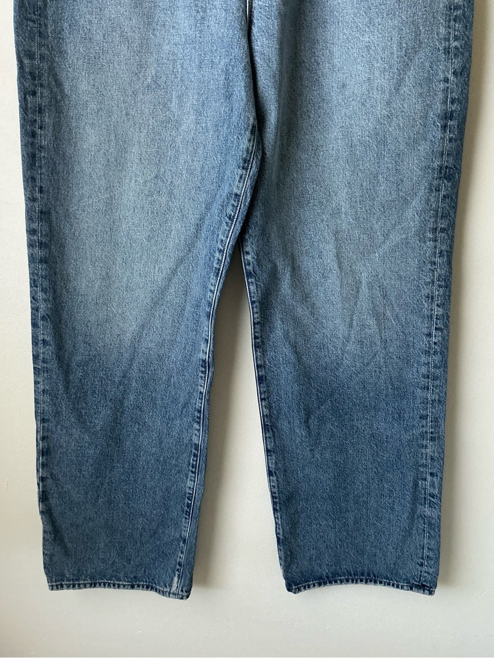 NWT MOTHER SUPERIOR Jeans High Waisted Tunnel Vision Sneak Blue Size 33 - Picture 5 of 15
